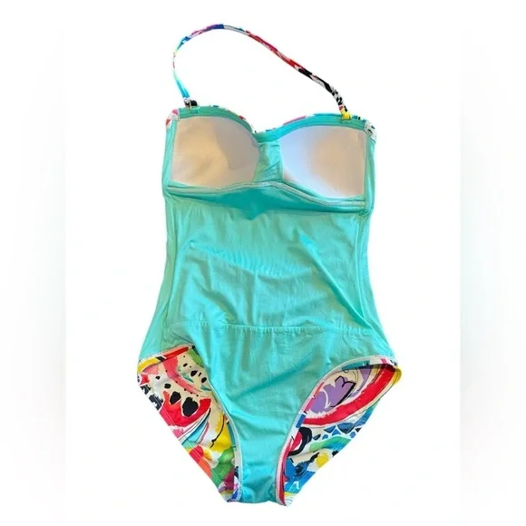 Anne Cole One Piece Swimsuit Size 6 Multicolor - Picture 3 of 12